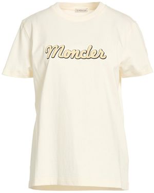 Moncler T-Shirts - Natural
