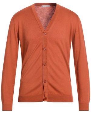 Daniele Alessandrini Cardigan Cotton - Orange