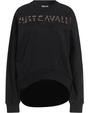 Just Cavalli Sweatshirt Cotton - Black
