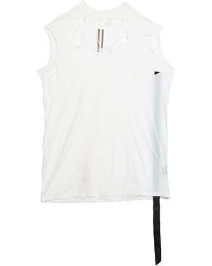 Rick Owens Camiseta - Blanco
