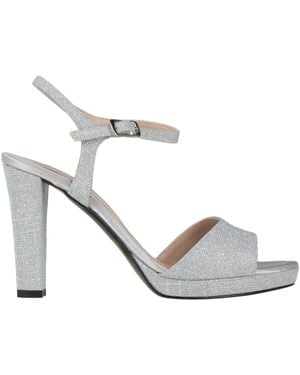 VICTORIA CHRIS Napoli Sandals Textile Fibres - White