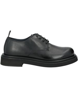 Seboy's Lace-Up Shoes Leather - Black