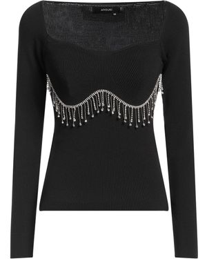 ANOUKI Jumper Viscose, Elastane - Black