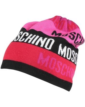 Moschino Hat Virgin Wool - Pink