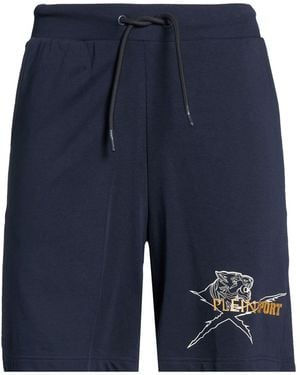 Philipp Plein Shorts & Bermuda Shorts Cotton - Blue