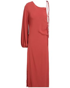 Forte Forte Robe Midi - Rouge