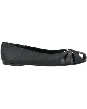 Ferragamo Ballet Flats - Black
