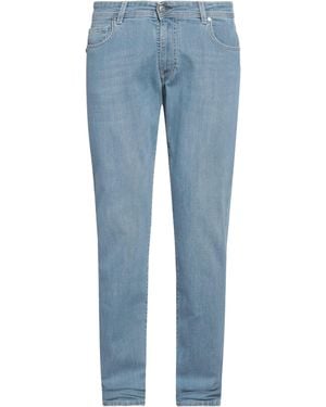 Daniele Alessandrini Jeans Cotton, Elastane - Blue