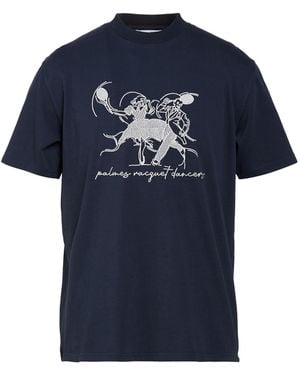 Palmes T-Shirt Cotton - Blue