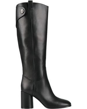 Casadei Boot Leather - Black