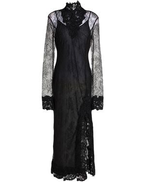 Blumarine Maxi Dress Polyamide, Viscose - Black