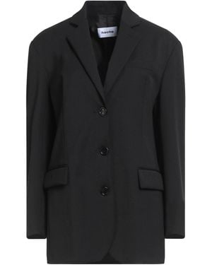 Hache Blazer Polyester, Virgin Wool, Elastane - Black