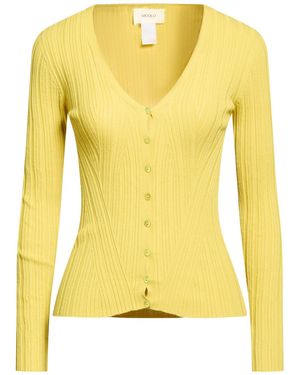 ViCOLO Cardigan Viscose, Polyester - Yellow