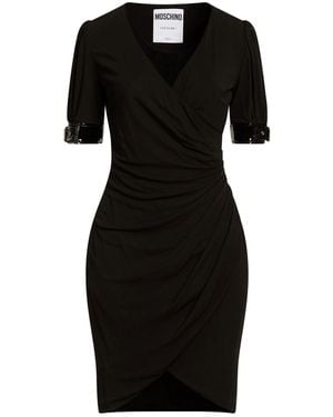 Moschino Mini Dress Viscose - Black