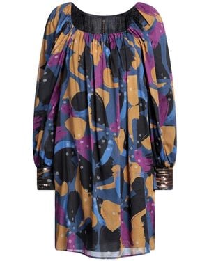 Manila Grace Mini Dress - Blue