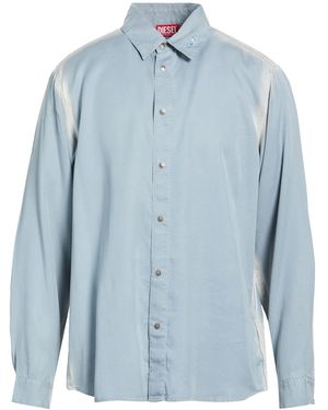DIESEL Shirt Lyocell - Blue