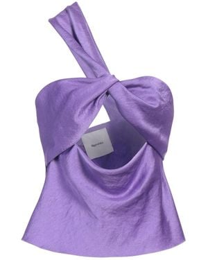 Nanushka Top Polyester - Purple