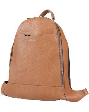 Pineider Backpack Leather - Brown