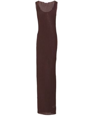 Patrizia Pepe Maxi Dresses - Brown