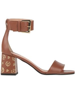 Pollini Sandals Calfskin - Brown