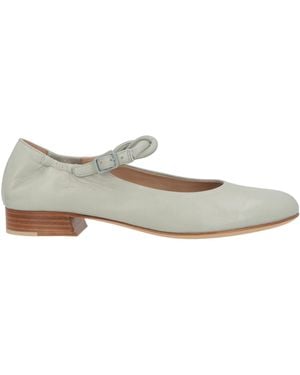 Pomme D'or Ballet Flats - White