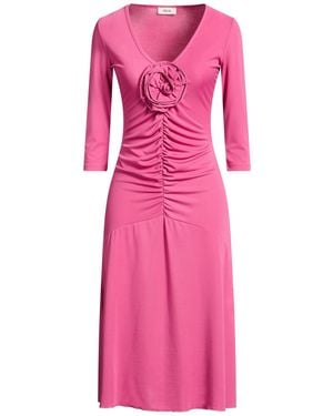 Dixie Midi Dresses - Pink