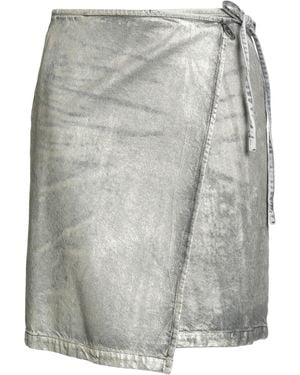 DIESEL Denim Skirt Cotton - Grey