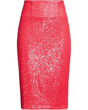 Nenette Midi Skirts - Red