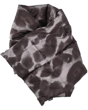 Aspesi Charcoal Scarf Polyester - Grey