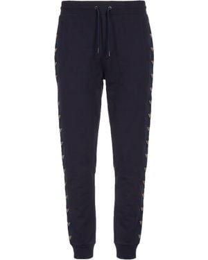 Emporio Armani Trousers Cotton, Elastane - Blue