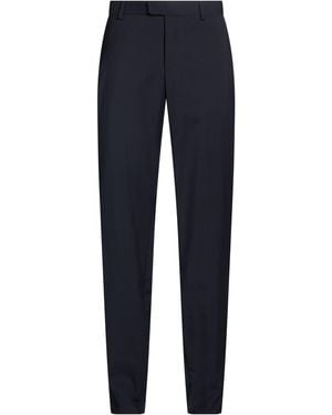 ZEGNA Pants Wool - Blue