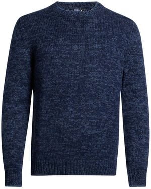 Fedeli Midnight Sweater Cashmere - Blue