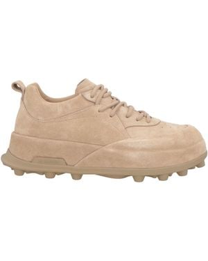 Jil Sander Trainers Leather - Natural