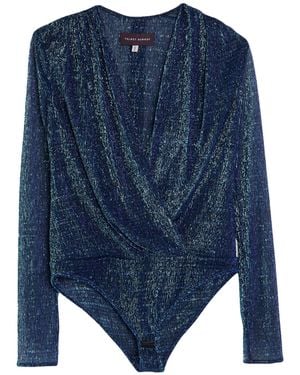 Talbot Runhof Bodysuit - Blau