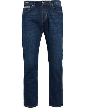 DW DENIM WORLD Jeans Cotton, Polyester, Elastane - Blue
