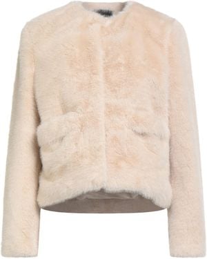 Maje Shearling & Teddy - Natural