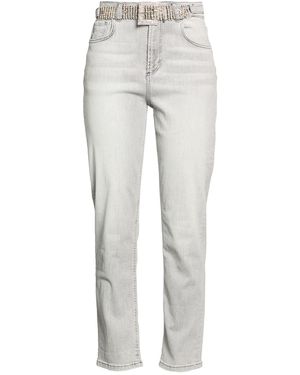 Liu Jo Pants Cotton, Elastane - Gray