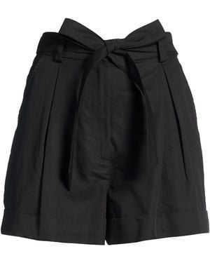 Pinko Shorts & Bermuda Shorts Cotton, Linen - Black