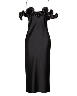 Coperni Midi Dress Polyester - Black