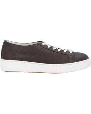 Santoni Sneakers Leather - Gray
