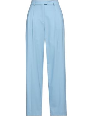 Paul & Joe Trousers Virgin Wool, Elastane - Blue