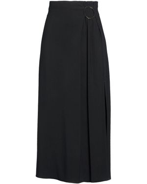 Carla G Midi Skirt Acetate, Viscose, Elastane - Black
