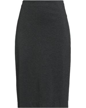 STAUD Midi Skirt Viscose, Nylon, Elastane - Gray