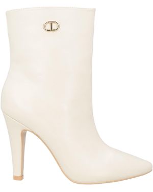 Twinset Ankle Boots - White