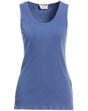 iBlues Slate Tank Top Cotton, Elastane - Blue