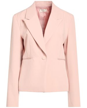 Rebel Queen Blush Blazer Polyester, Elastane - Pink