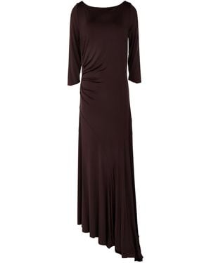 La Petite Robe Di Chiara Boni Maxi Dress Viscose, Elastane - Brown
