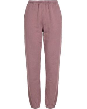 Acne Studios Mauve Pants Cotton - Purple