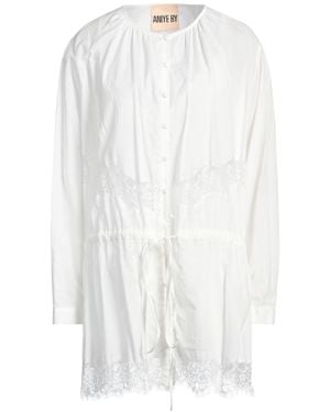 Aniye By Ivory Mini Dress Cotton - White