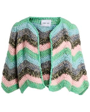 DAWNxDARE Light Cardigan Acrylic, Mohair Wool, Polyamide - Green